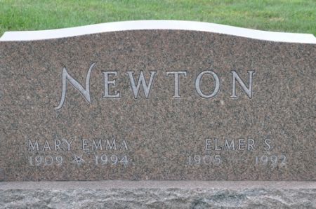 NEWTON, MARY EMMA - Grundy County, Iowa | MARY EMMA NEWTON 
