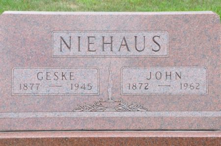 NIEHAUS, JOHN - Grundy County, Iowa | JOHN NIEHAUS 