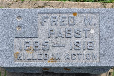 PABST, FRED W. - Grundy County, Iowa | FRED W. PABST 