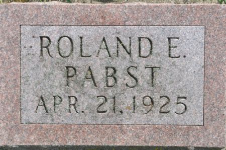 PABST, ROLAND E. - Grundy County, Iowa | ROLAND E. PABST 