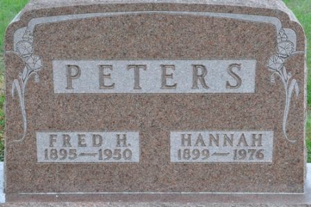 PETERS, FRED H. - Grundy County, Iowa | FRED H. PETERS 