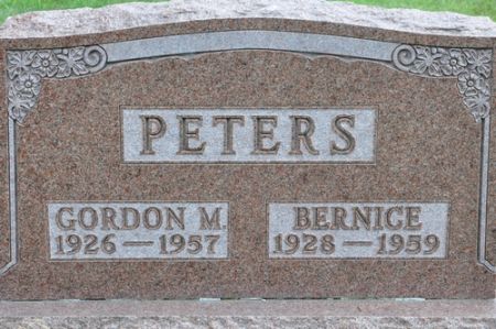 PETERS, BERNICE - Grundy County, Iowa | BERNICE PETERS 