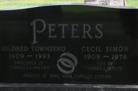 PETERS, CECIL SIMON - Grundy County, Iowa | CECIL SIMON PETERS 