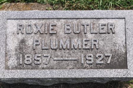 PLUMMER, ROXIE (BUTLER) - Grundy County, Iowa | ROXIE (BUTLER) PLUMMER 