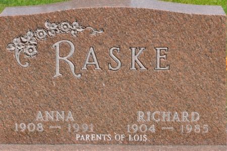 RASKE, RICHARD - Grundy County, Iowa | RICHARD RASKE 