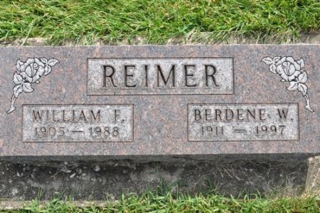 REIMER, WILLIAM F. - Grundy County, Iowa | WILLIAM F. REIMER 