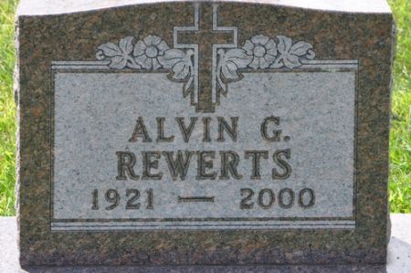 REWERTS, ALVIN G. - Grundy County, Iowa | ALVIN G. REWERTS 