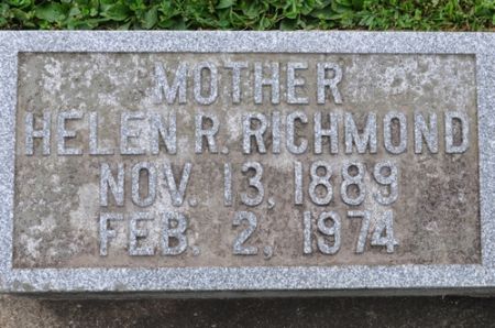 RICHMOND, HELEN R. - Grundy County, Iowa | HELEN R. RICHMOND 