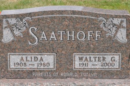 SAATHOFF, ALIDA - Grundy County, Iowa | ALIDA SAATHOFF 