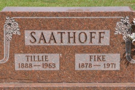 SAATHOFF, FIKE - Grundy County, Iowa | FIKE SAATHOFF 