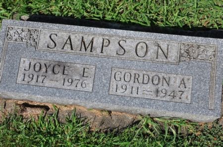 SAMPSON, JOYCE E. - Grundy County, Iowa | JOYCE E. SAMPSON 