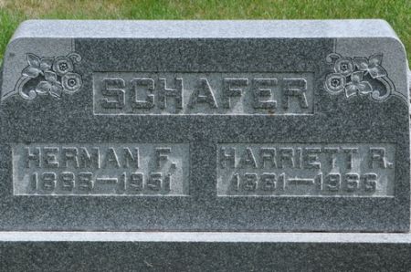 SCHAFER, HARRIETT R. - Grundy County, Iowa | HARRIETT R. SCHAFER 