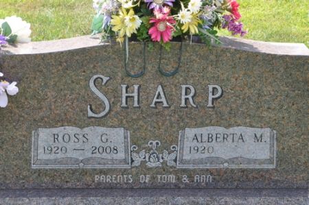 SHARP, ROSS G. - Grundy County, Iowa | ROSS G. SHARP 
