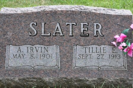 SLATER, A. IRVIN - Grundy County, Iowa | A. IRVIN SLATER 