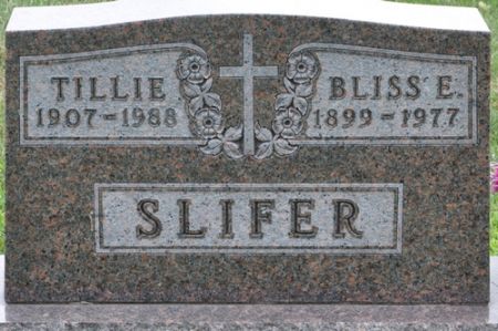 SLIFER, BLISS E. - Grundy County, Iowa | BLISS E. SLIFER 