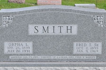 SMITH, FRED T. SR. - Grundy County, Iowa | FRED T. SR. SMITH 