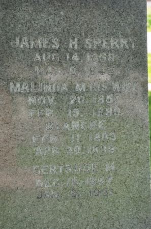 SPERRY, GERTRUDE M. - Grundy County, Iowa | GERTRUDE M. SPERRY 