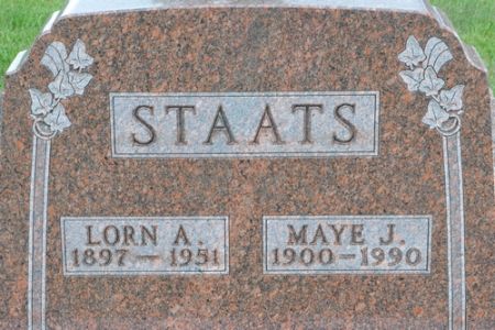 STAATS, MAYE J. - Grundy County, Iowa | MAYE J. STAATS 