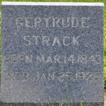 STRACK, GERTRUDE - Grundy County, Iowa | GERTRUDE STRACK 