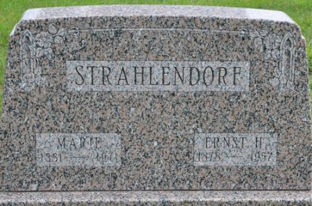 STRAHLENDORF, MARIE - Grundy County, Iowa | MARIE STRAHLENDORF 
