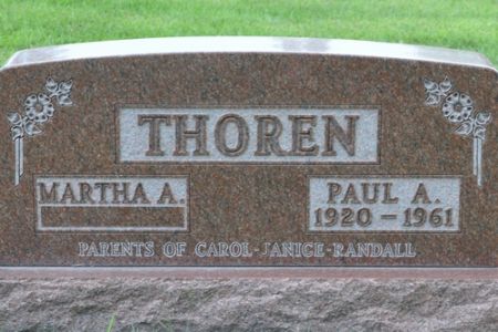THOREN, PAUL A. - Grundy County, Iowa | PAUL A. THOREN 