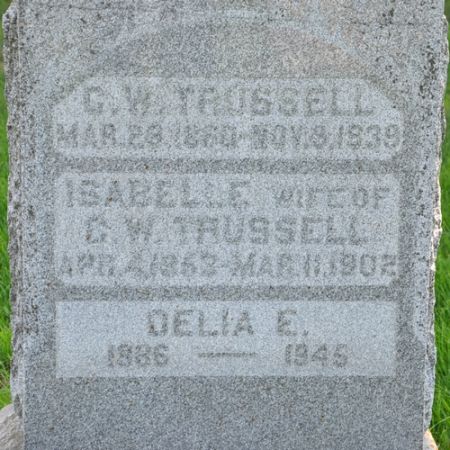 TRUSSELL, DELIA E. - Grundy County, Iowa | DELIA E. TRUSSELL 