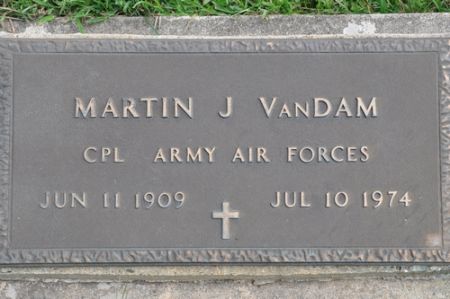 VANDAM, MARTIN J. - Grundy County, Iowa | MARTIN J. VANDAM 