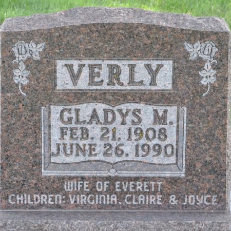 VERLY, GLADYS M. - Grundy County, Iowa | GLADYS M. VERLY 