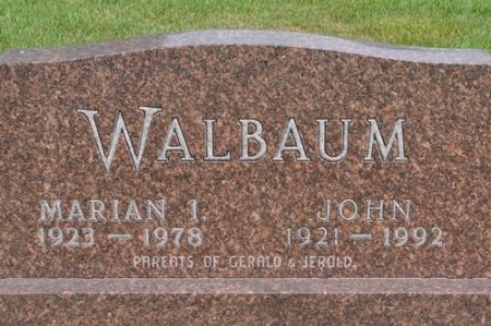 WALBAUM, JOHN - Grundy County, Iowa | JOHN WALBAUM 