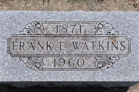 WATKINS, FRANK E. - Grundy County, Iowa | FRANK E. WATKINS 