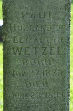 WETZEL, PAUL - Grundy County, Iowa | PAUL WETZEL 