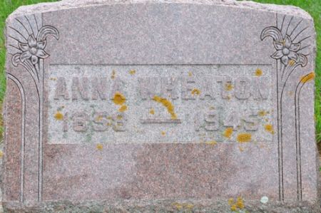WHEATON, ANNA - Grundy County, Iowa | ANNA WHEATON 