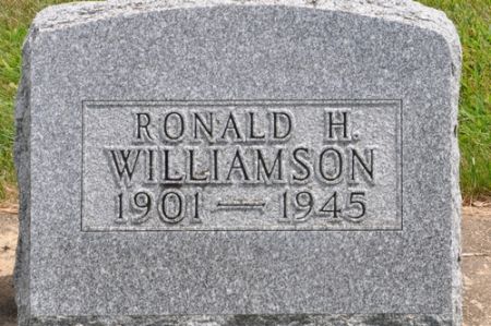 WILLIAMSON, RONALD H. - Grundy County, Iowa | RONALD H. WILLIAMSON 