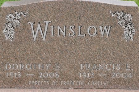 WINSLOW, FRANCIS E. - Grundy County, Iowa | FRANCIS E. WINSLOW 