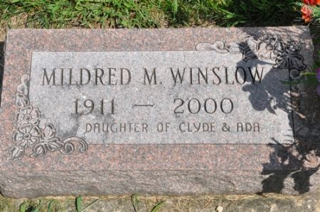 WINSLOW, MILDRED M. - Grundy County, Iowa | MILDRED M. WINSLOW 