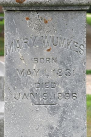 WUMKES, MARY - Grundy County, Iowa | MARY WUMKES 