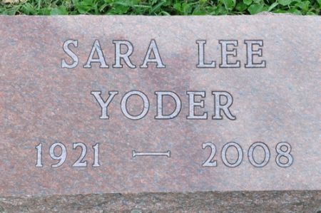 YODER, SARA LEE - Grundy County, Iowa | SARA LEE YODER 