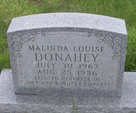 DONAHEY, MALINDA LOUISE - Guthrie County, Iowa | MALINDA LOUISE DONAHEY 