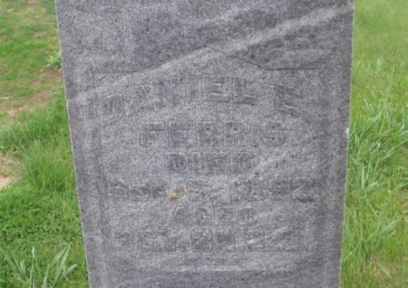 FERRIS, DANIEL E. - Guthrie County, Iowa | DANIEL E. FERRIS 