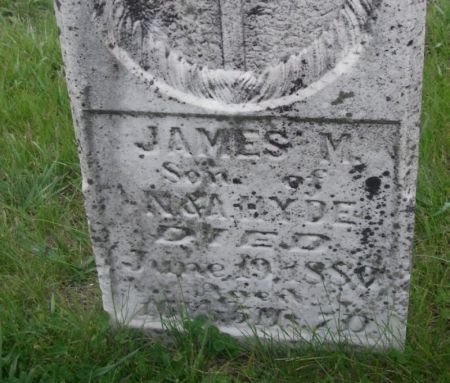 HYDE, JAMES M. - Guthrie County, Iowa | JAMES M. HYDE 