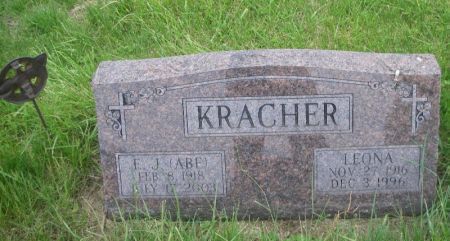 KRACHER, E. J. (ABE) - Guthrie County, Iowa | E. J. (ABE) KRACHER 