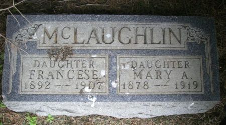 MCLAUGHLIN, FRANCESE - Guthrie County, Iowa | FRANCESE MCLAUGHLIN 