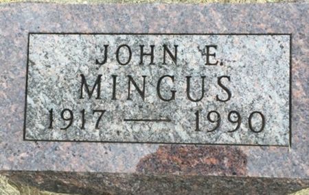 MINGUS, JOHN EDWARD 