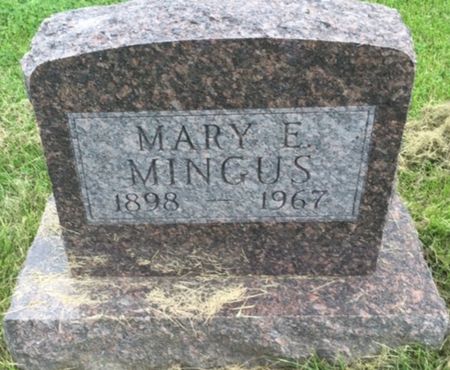 MINGUS, MARY ELIZABETH - Guthrie County, Iowa | MARY ELIZABETH MINGUS 