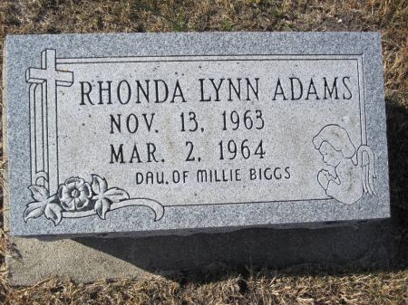 ADAMS, RHONDA LYNN - Hamilton County, Iowa | RHONDA LYNN ADAMS 