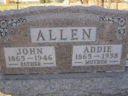 ALLEN, ADDIE - Hamilton County, Iowa | ADDIE ALLEN 