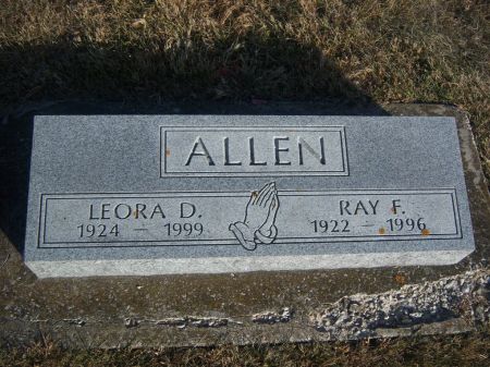 ALLEN, RAY F. - Hamilton County, Iowa | RAY F. ALLEN 