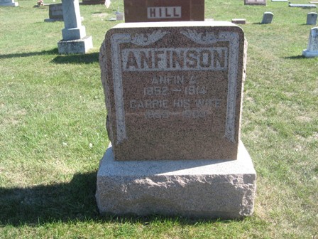 ANFINSON, ANFIN A. - Hamilton County, Iowa | ANFIN A. ANFINSON 
