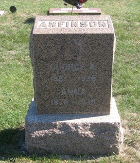 BERVE ANFINSON, ANNA - Hamilton County, Iowa | ANNA BERVE ANFINSON 