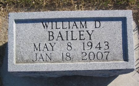 BAILEY, WILLIAM D. - Hamilton County, Iowa | WILLIAM D. BAILEY 